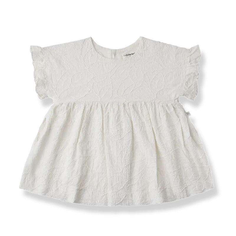 1+ in the family jurk SATUNA off-white