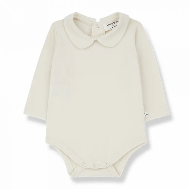 1+ in the family romper Anette ivory