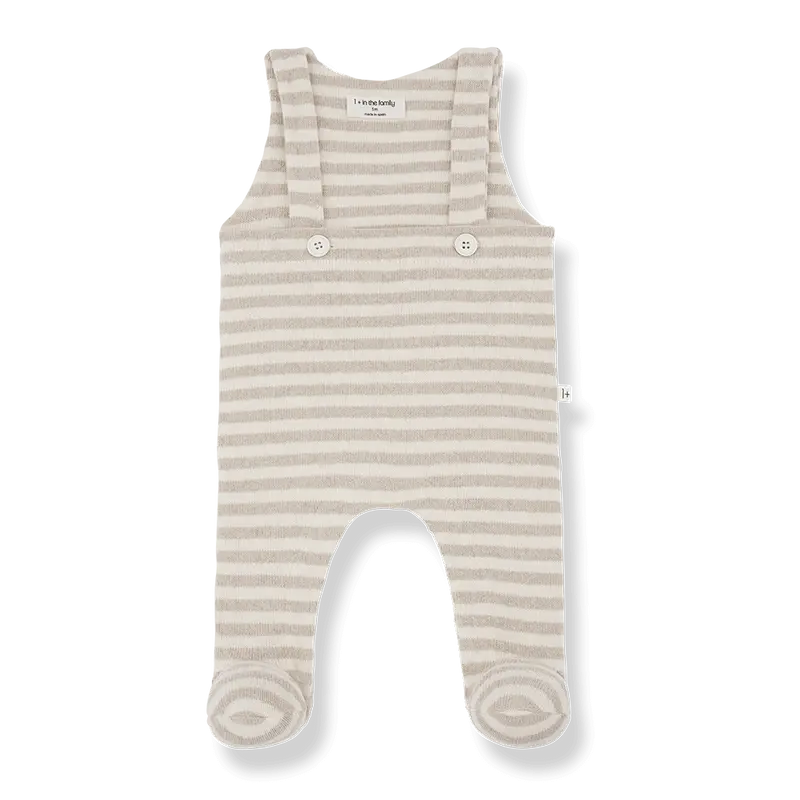 1+ in the family salopette FRANCOIS beige