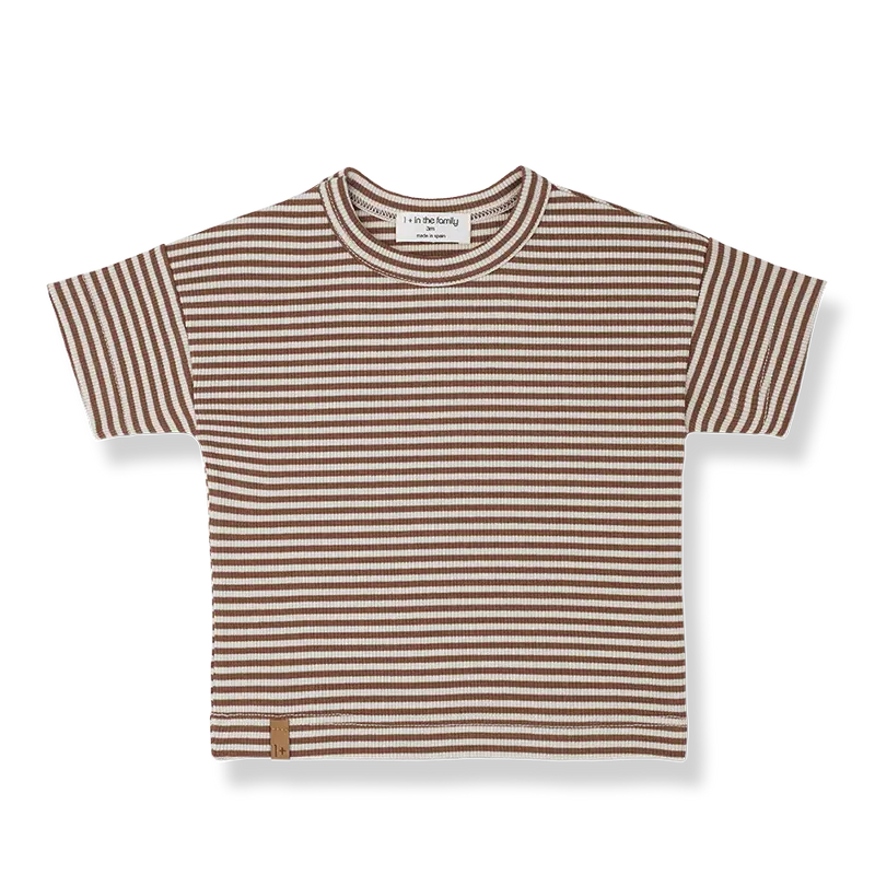 1+ in the family shirt Aristide sienna
