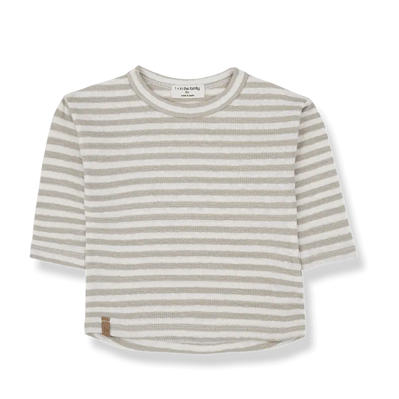 1+ in the family shirt CANAPOST beige