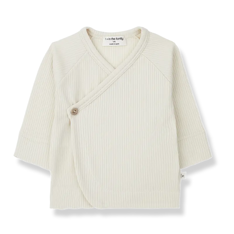 1+ in the family shirt Elodie ivory
