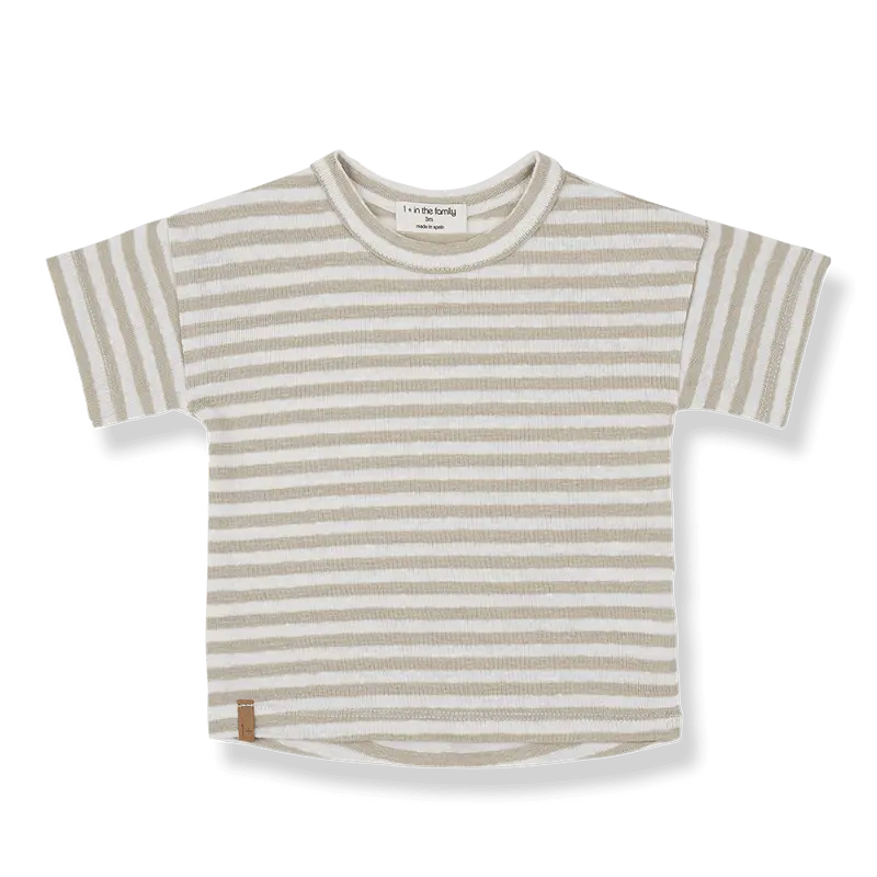 1+ in the family shirt SAUS beige