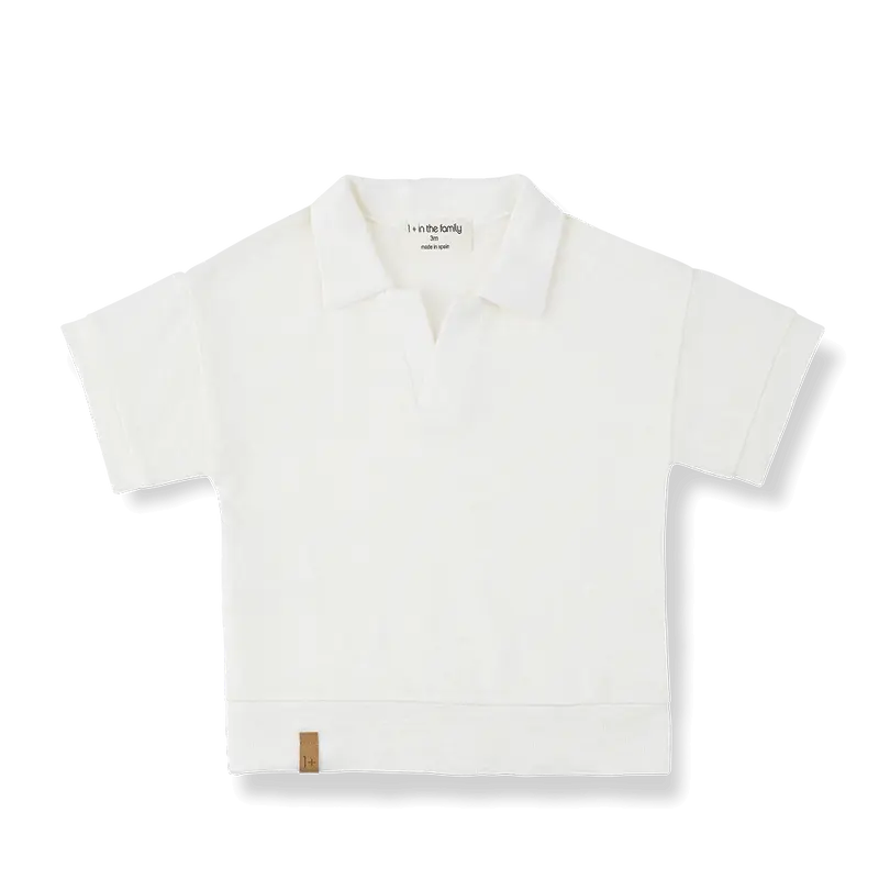 1+ in the family shirt VAJOL off-white