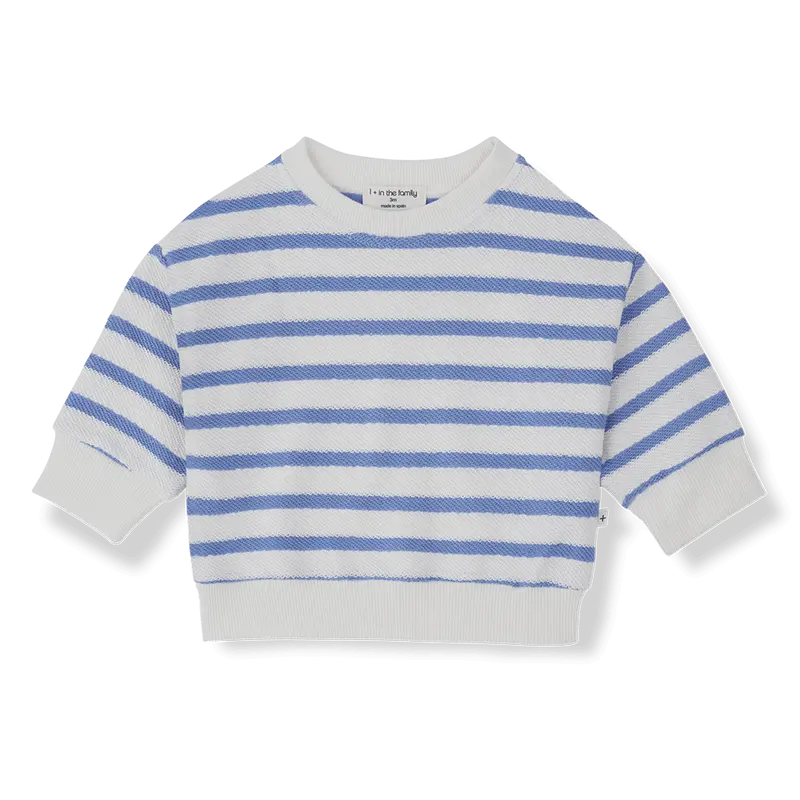 1+ in the family sweater MARROIG ultramarine