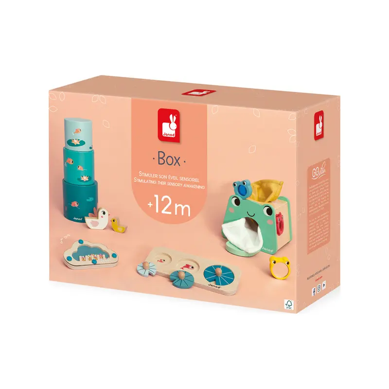 12 Months Box - Stimulating Their Sensory Awakening