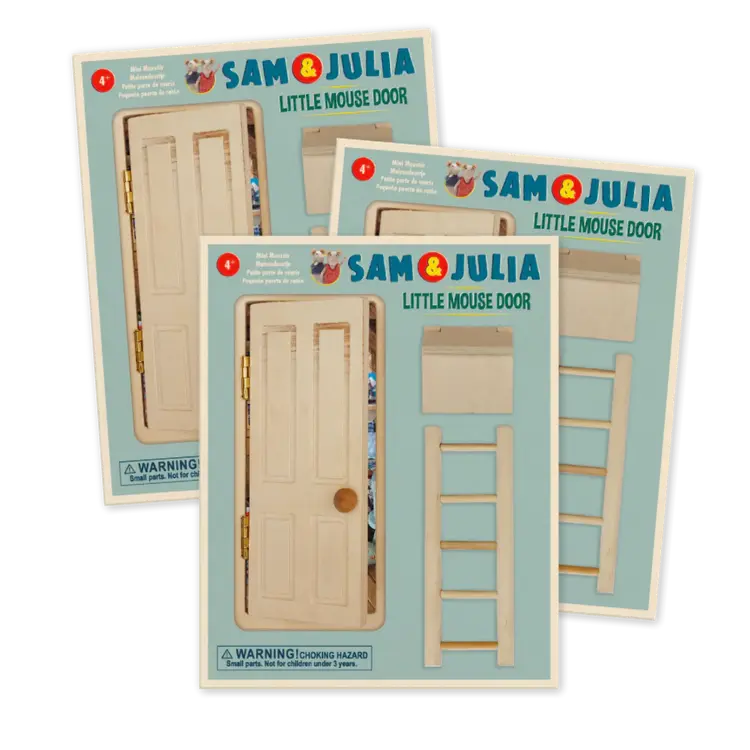 3x Little Mouse Door Bundle