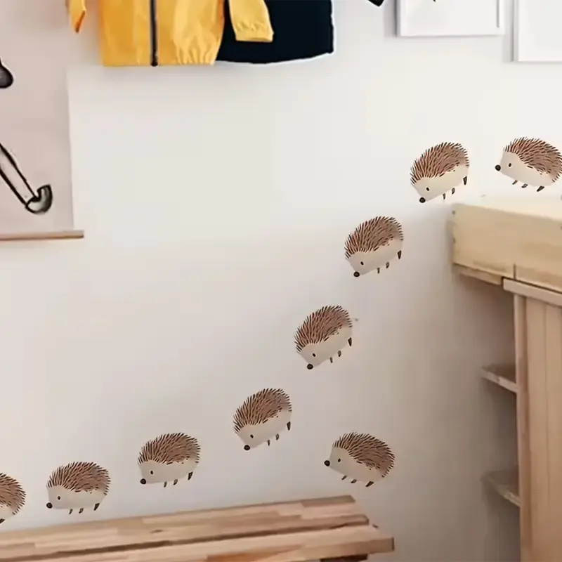 9 Egel Stickers