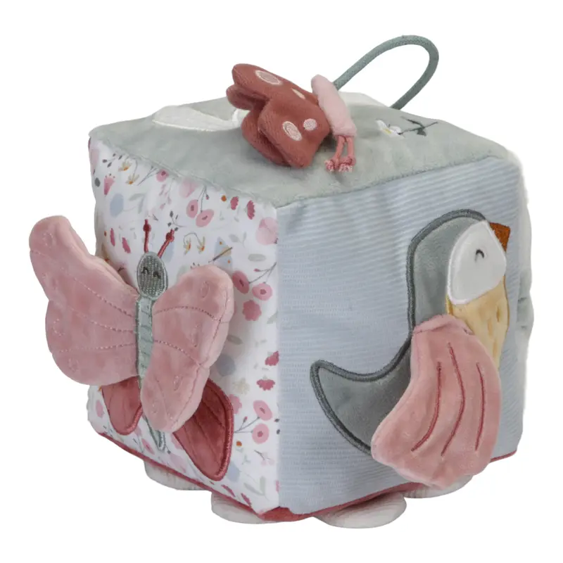 Activiteitenkubus Flowers & Butterflies | Little Dutch