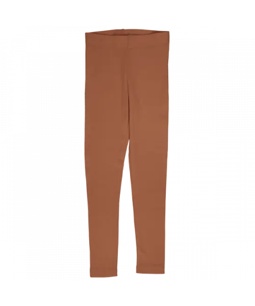Adult Leggings Rib Solid CLAYSTONE - Meyadey (Maxomorra)