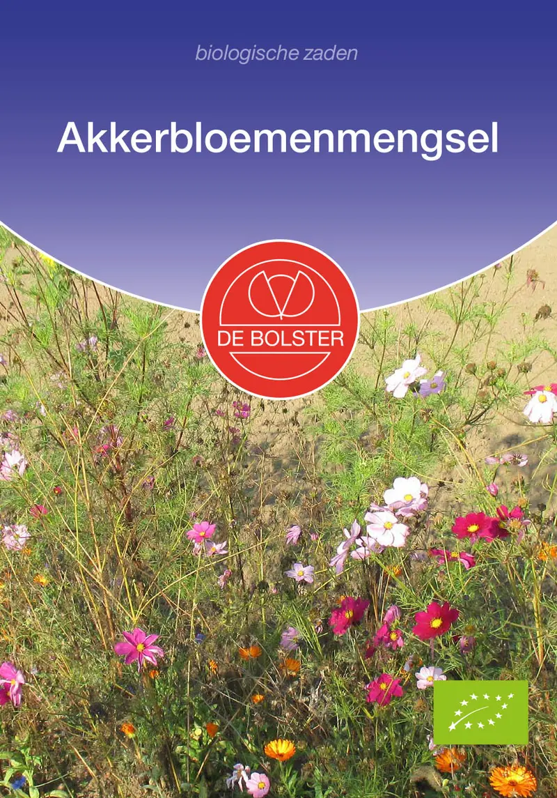 Akkerbloemenmengsel biologische zaden - De Bolster