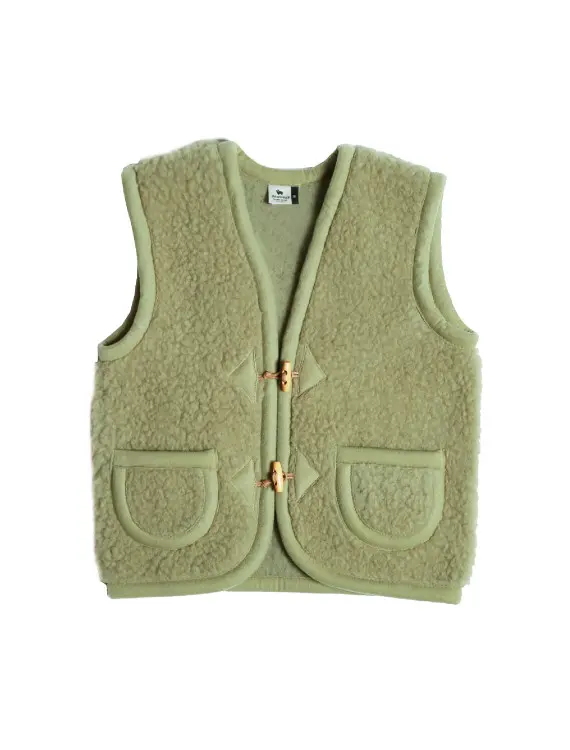 Alwero bodywarmer Alpen Junior pistaccio
