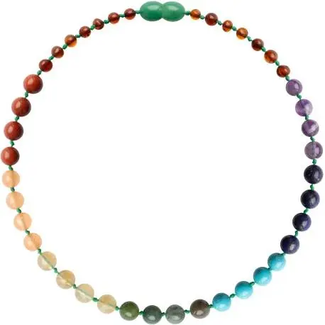 Amber Baby & Toddler Necklace - Chakra