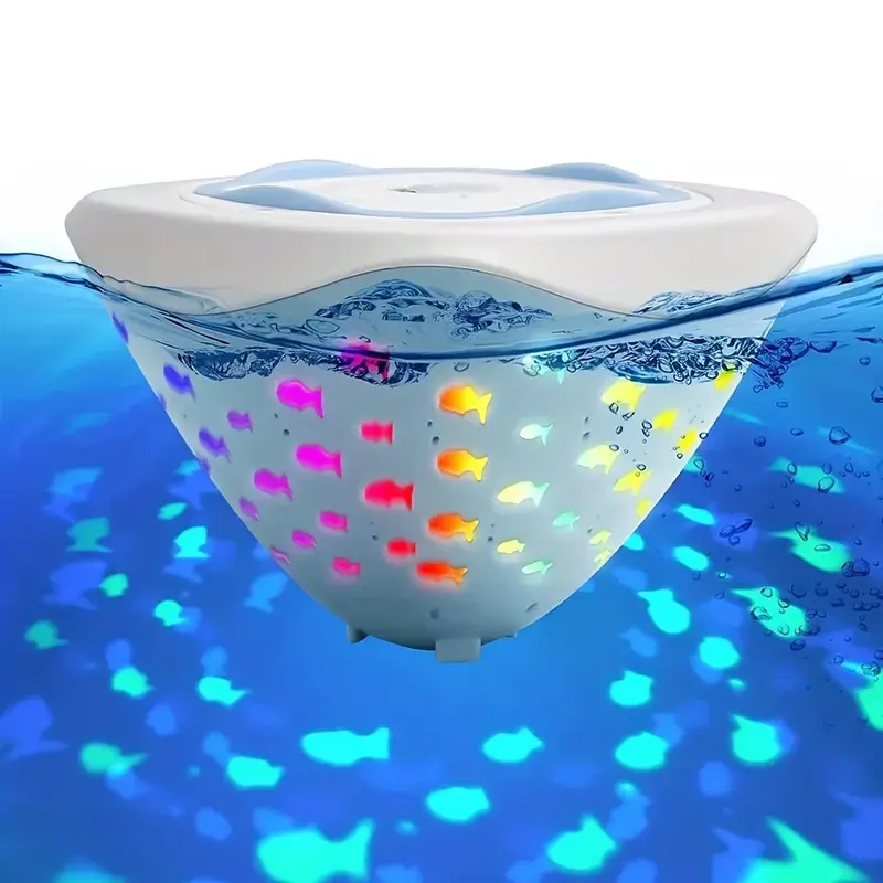 Aqua Party Light – Fest i badekaret - Lysprojeksjon med fisk