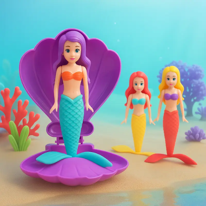 AquaWhirl – Magical Swimming Fun - Mermaid in Shell