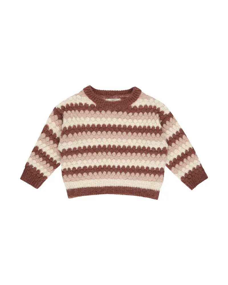 Aspen sweater multistripe Rylee & Cru