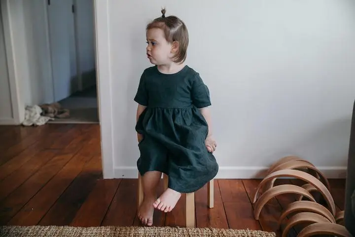 Ayla dress forest Hudson and the Hare