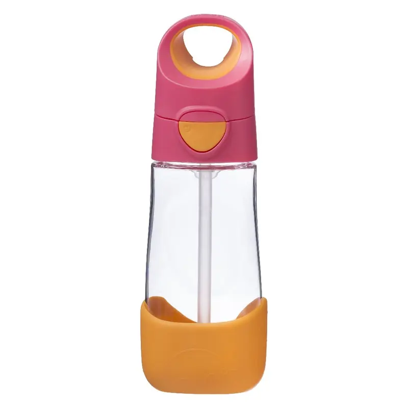 B.box tritan drinkfles strawberry shake 450 ml