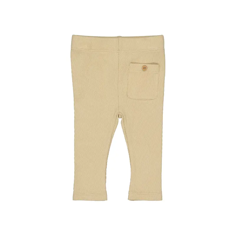 Baby broekje legging Nigel - Beige - 100% katoen - LEVV Labels