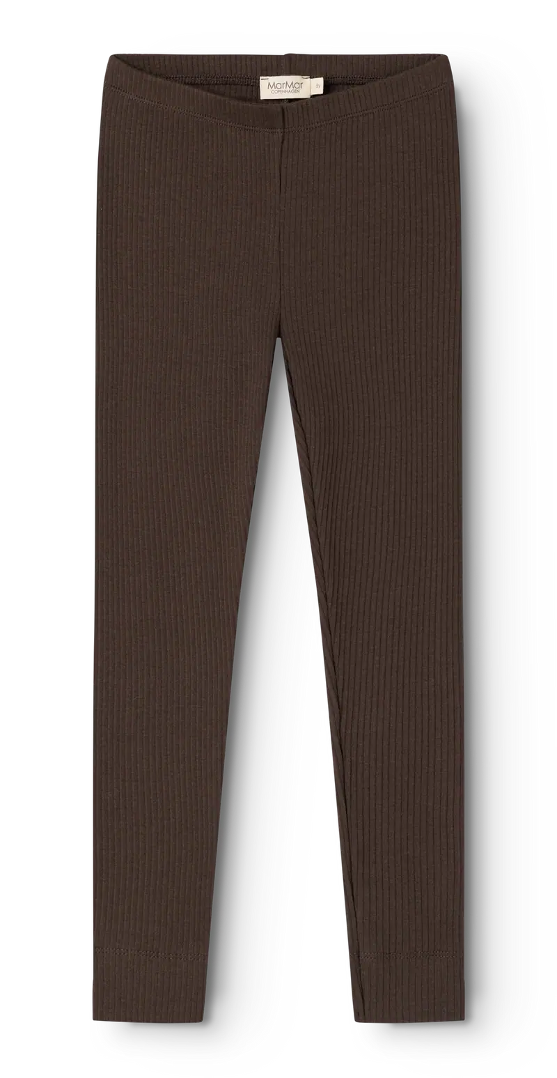 Baby legging Leg - Biologisch katoen & modal - Dark Roast - MarMar Copenhagen
