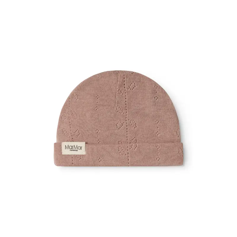 Baby mutsje - Aiko Wool Pointelle Beanie - Merino wol - MarMar Copenhagen