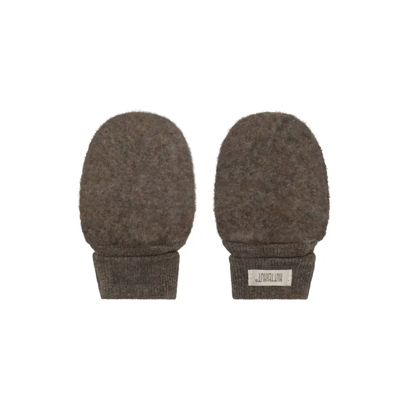 Baby wantjes - Merino wol fleece 2-laags - HUTTEliHUT