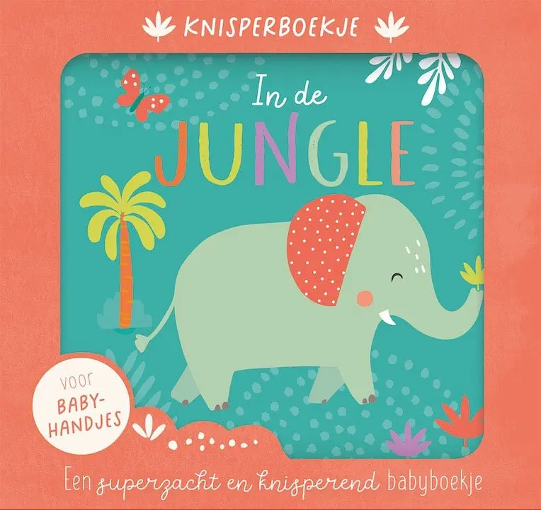 BabyBoekje - In de Jungle - Knisperboekje - Lantaarn Publisher