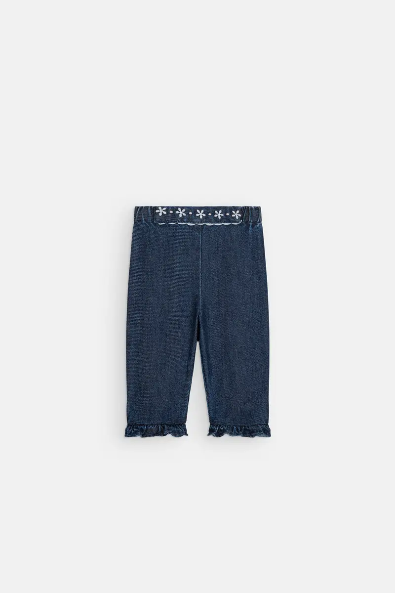 Babybroek Floflo - Katoen & lyocell denim - Indigo - Louise Misha