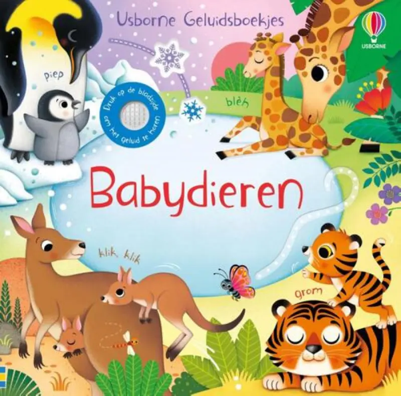 Babydieren - geluidenboek 1 jr+