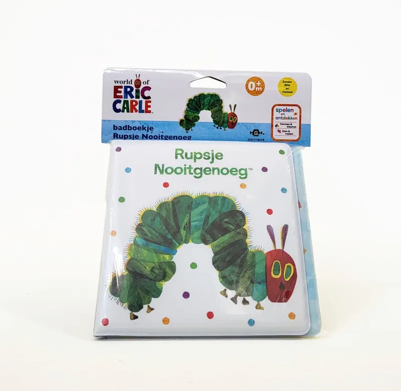 BadBoekje - Rupsje Nooitgenoeg - Eric Carle