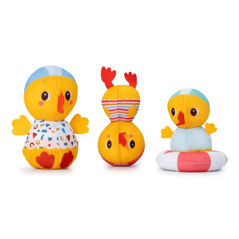 Badeendjes op zwemles