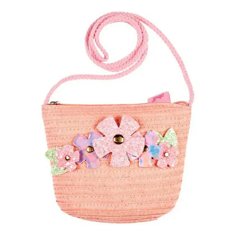 Bag Vivian flower pink