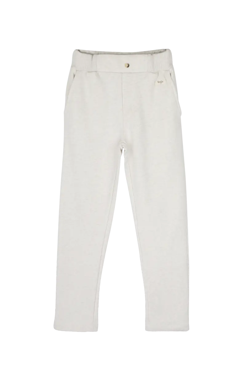 Baje Studio Bunol broek Creme melange