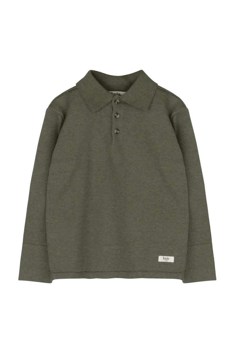 Baje Studio Evans shirt Green agave
