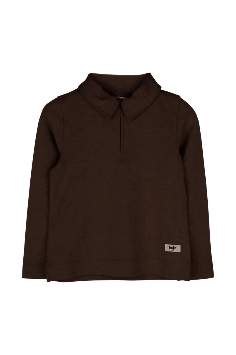 Baje Studio Ferry shirt Brown choco