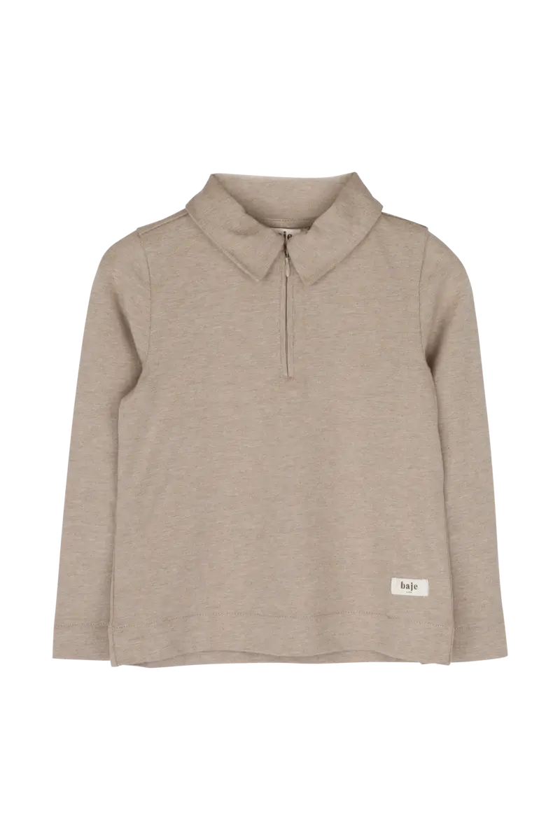 Baje Studio Ferry shirt Taupe light