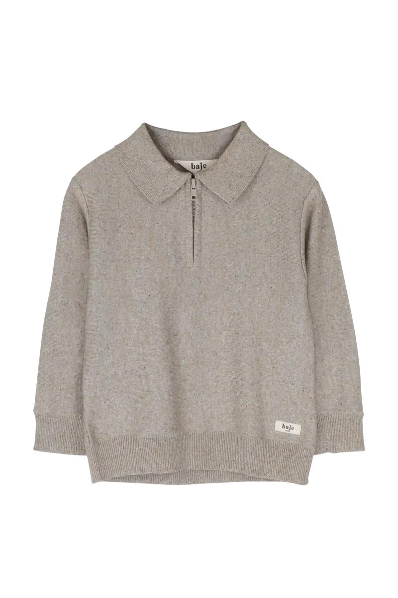 Baje Studio Fez shirt Taupe