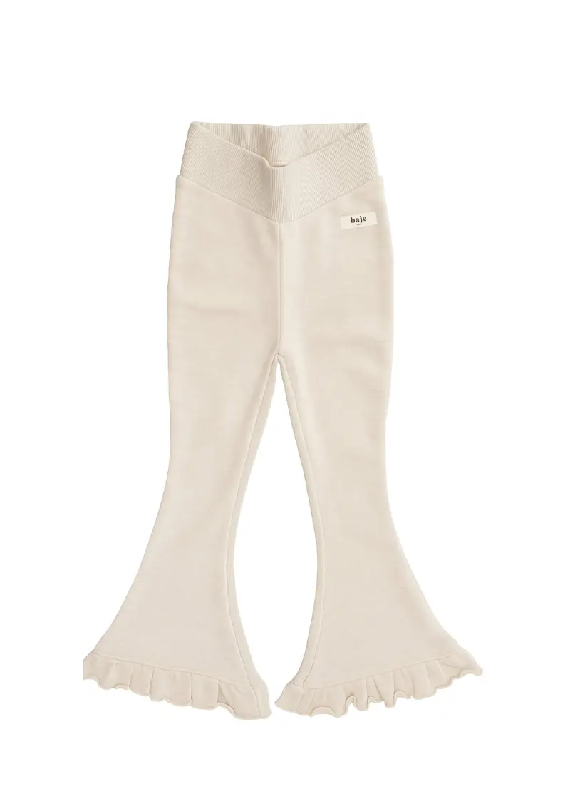Baje Studio Fyca broek Creme melange