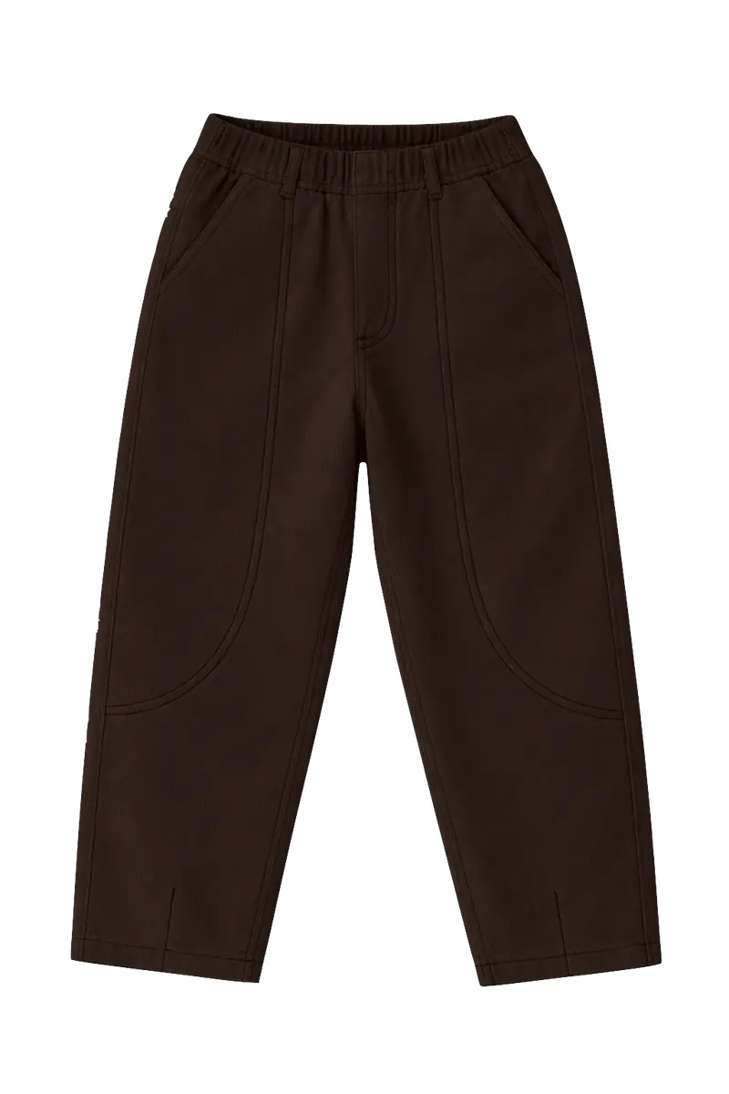 Baje Studio Maeze broek Brown choco