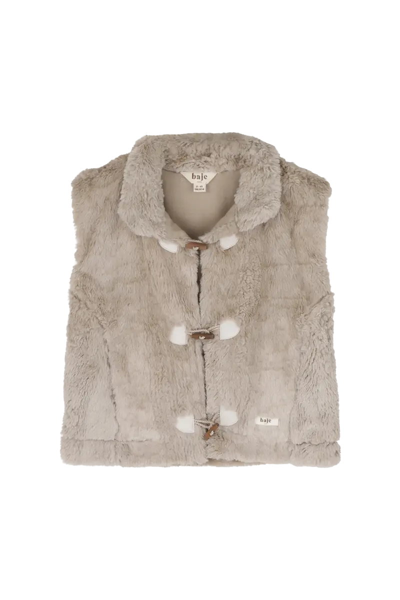 Baje Studio Meddox vest Taupe light