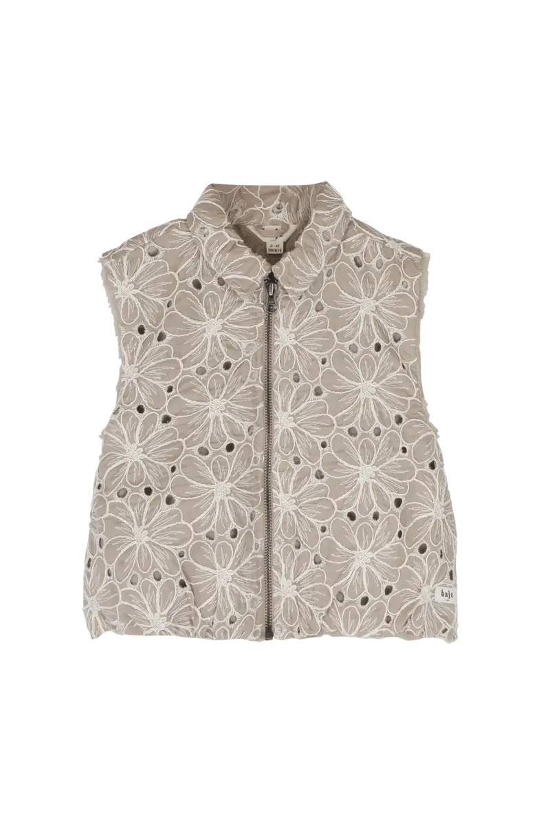 Baje Studio Moa vest Taupe light
