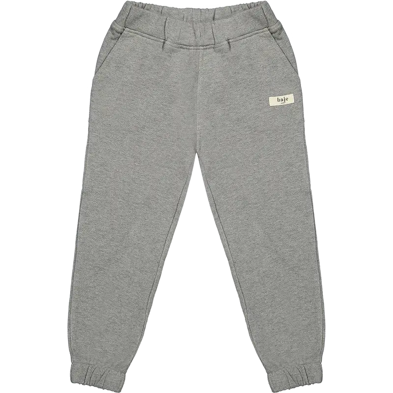 Baje Studio Moudon sweatpants Grey melange