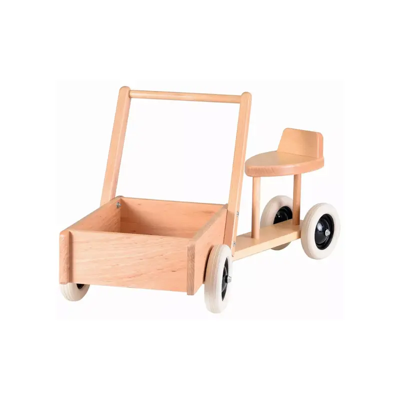 Bakfiets hout - Loopfiets - 3+ jaar - Egmont toys