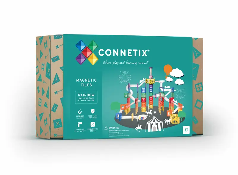 Ball Run Pack 92 delig | Connetix Tiles