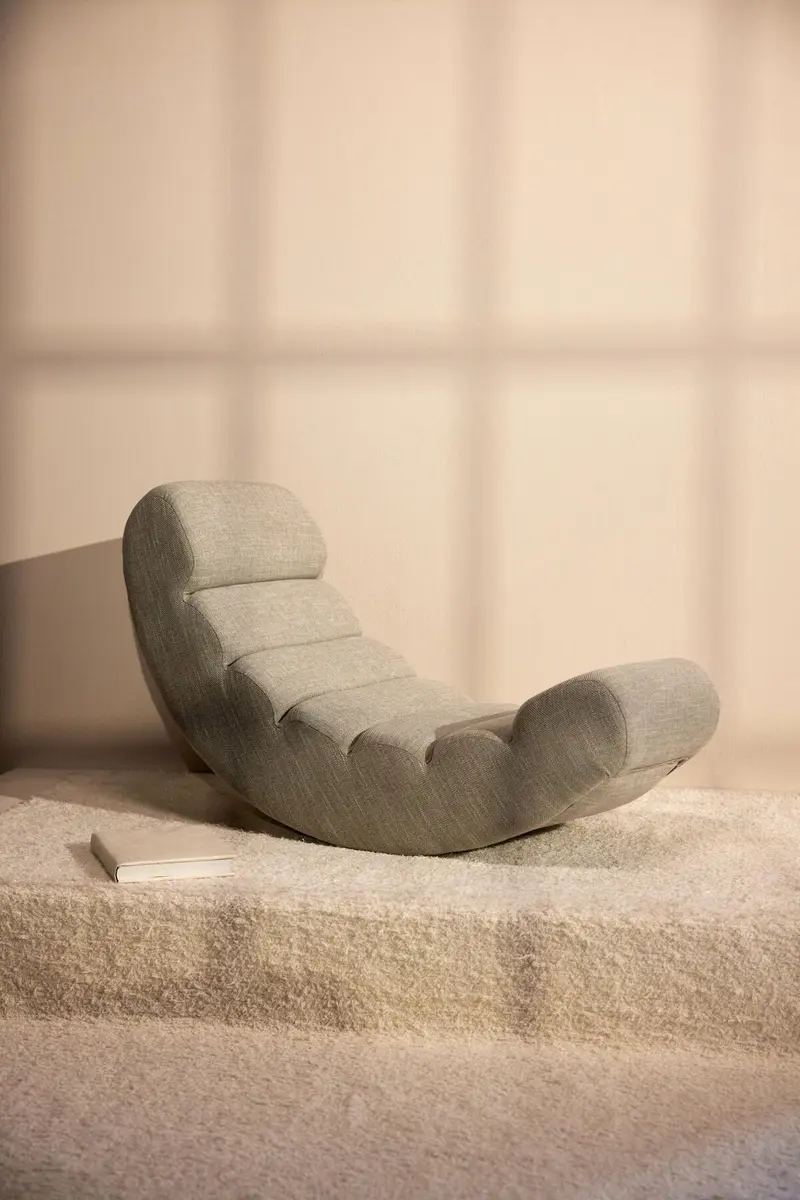Banana Schommelstoel - Clay/Linnen - Quax