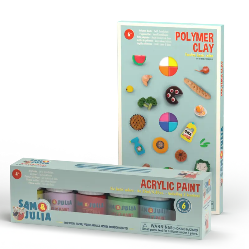 Basic Materials Bundle - Clay and Paint