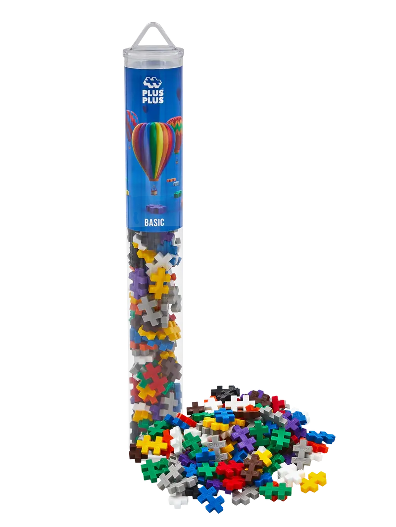 Basis Kleuren Tube 100 Stuks | Plus Plus