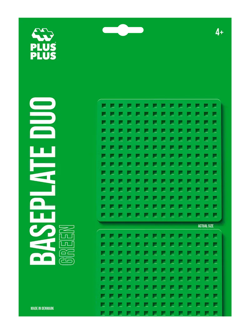 Basisplaat Groen 2 Stuks | Plus Plus