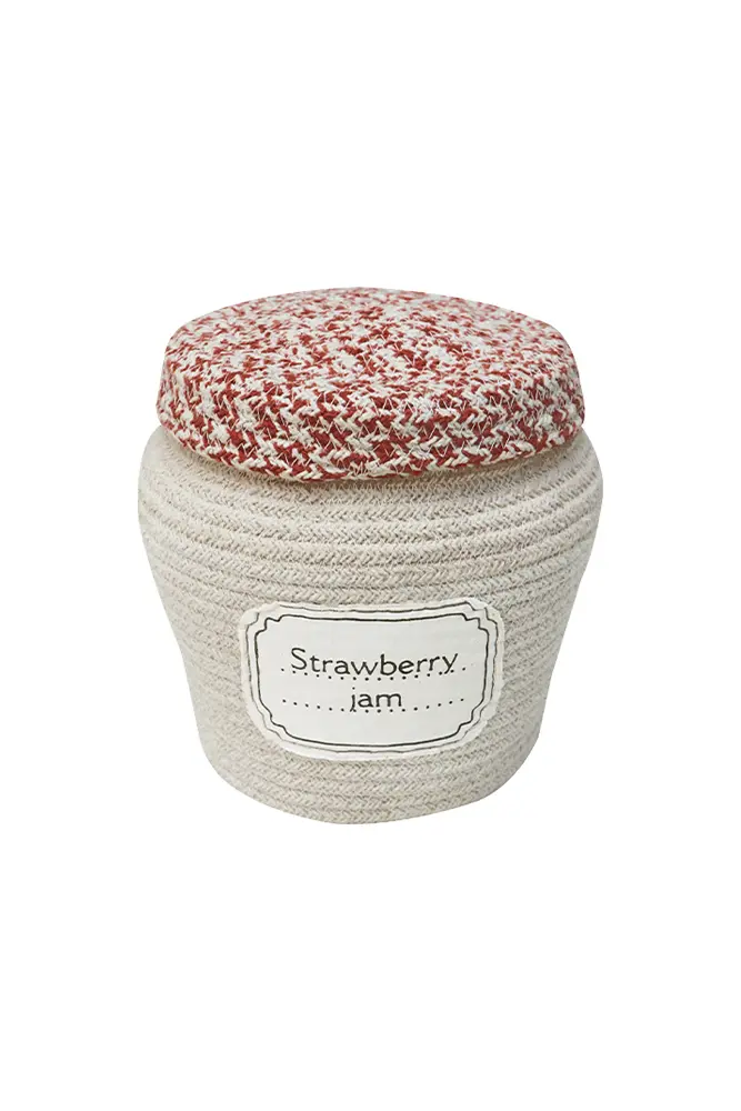 Basket Jam Jar – Opbergmand jampot – Naturel – Ø 20 × 23 cm – Lorena Canals