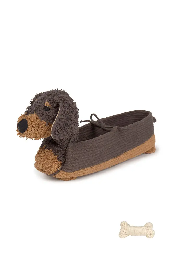 Basket Sparky – Opbergmand Teckel – Brown – 59 × 16 × 23 cm – Lorena Canals